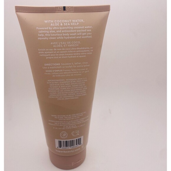 NEW Kopari Tahitian Vanilla Hydrating Body Wash 9 fl oz/ 266 ml Sealed - Picture 2 of 3